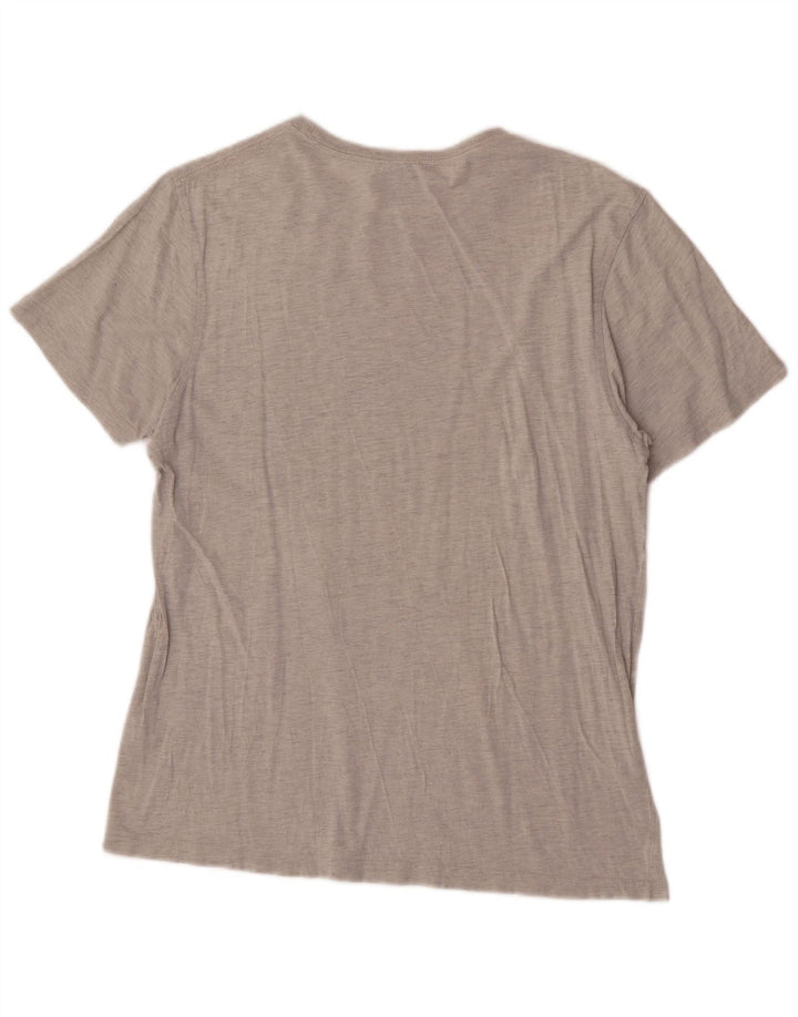 Ανδρικό γραφικό T-Shirt Saltrock Top Μεσαίο γκρι βαμβακερό