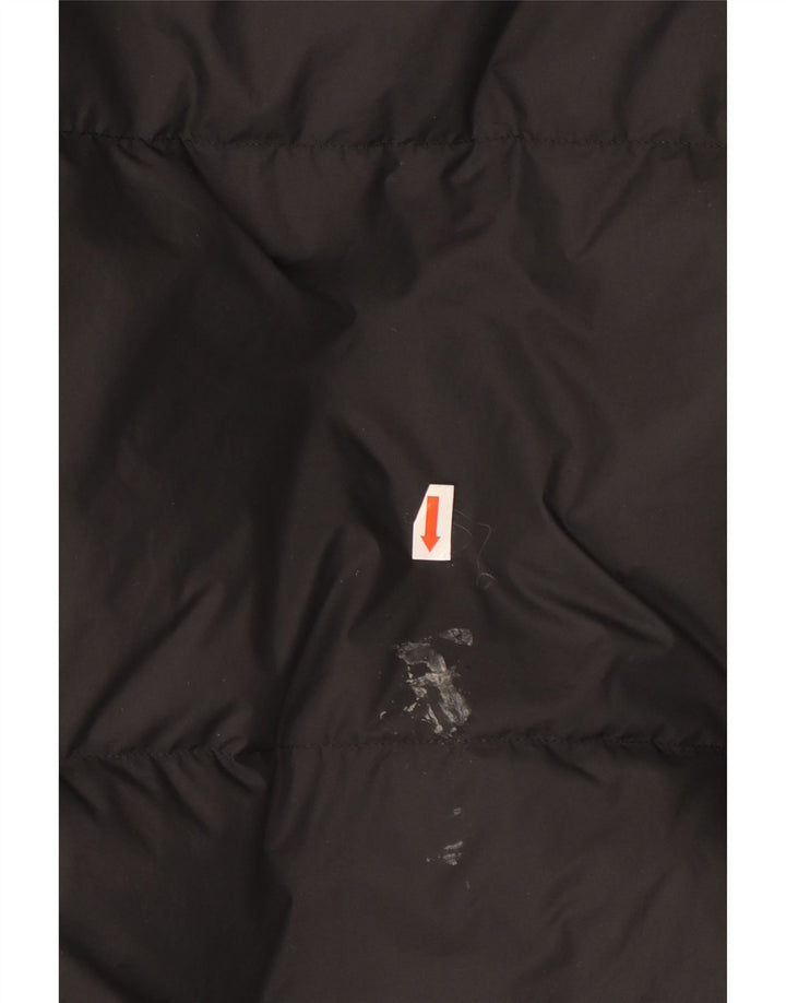 Ανδρικό μπουφάν με κουκούλα Nike UK 40 μεγάλο μαύρο πολυεστέρα