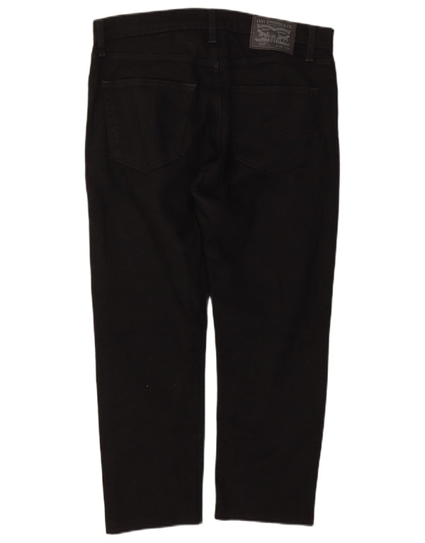 Levi's Mens 512 Slim Tapered Jeans W34 L25 Μαύρο βαμβακερό