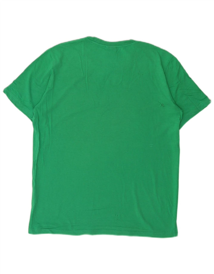 Ανδρικό γραφικό T-Shirt Champion Top Μεσαίο πράσινο βαμβακερό