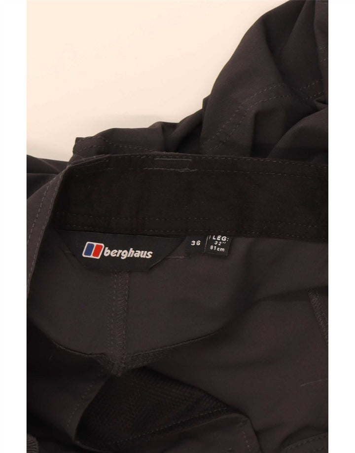 Ανδρικό παντελόνι πεζοπορίας φορτίου Berghaus W36 L32 Grey Polyamide