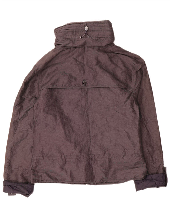 Γυναικείο μπουφάν βροχής Marks & Spencer UK 6 XS Navy Blue Polyamide