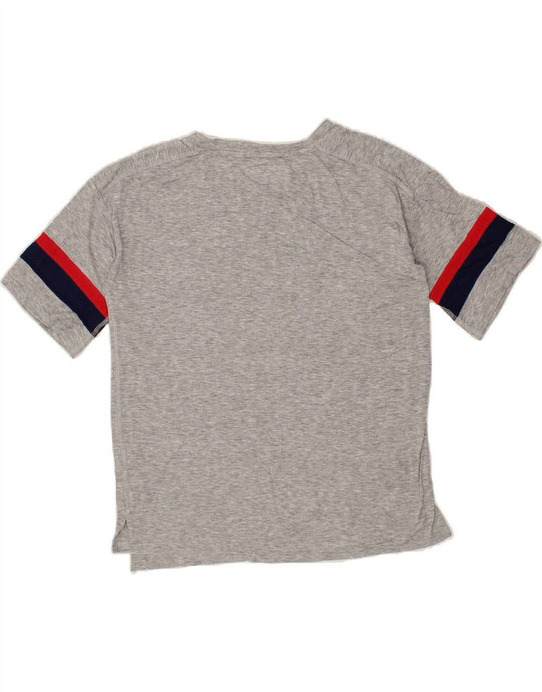 CHAMPION Mens T-Shirt Top Small Grey Colourblock Polyester Vintage Champion and Second-Hand Champion from Messina Hembry 
