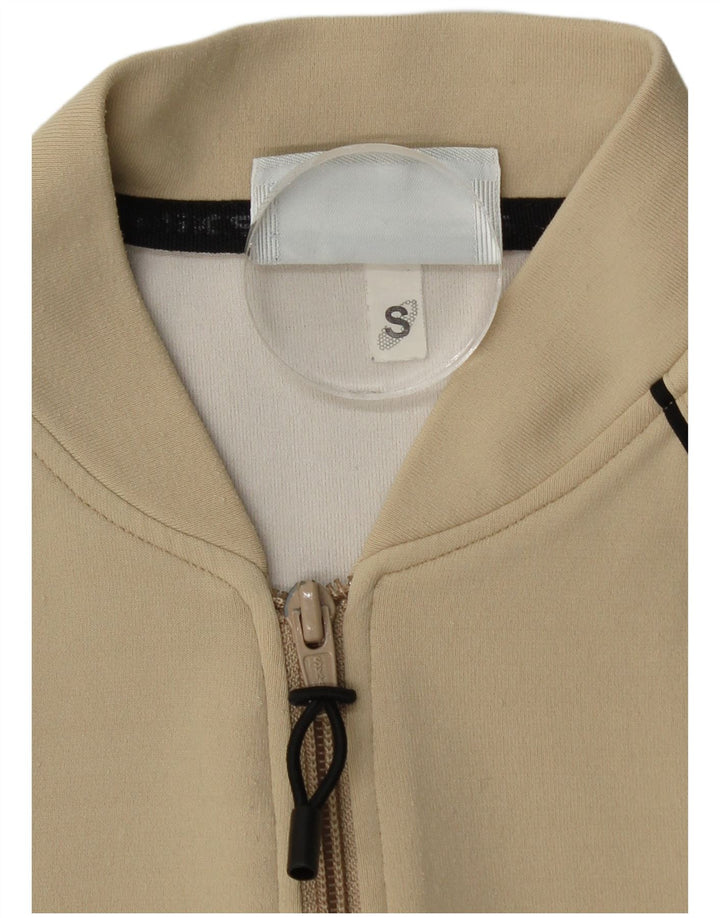 Γυναικεία αθλητική φόρμα Asics Top Jacket UK 10 Small Beige Polyamide