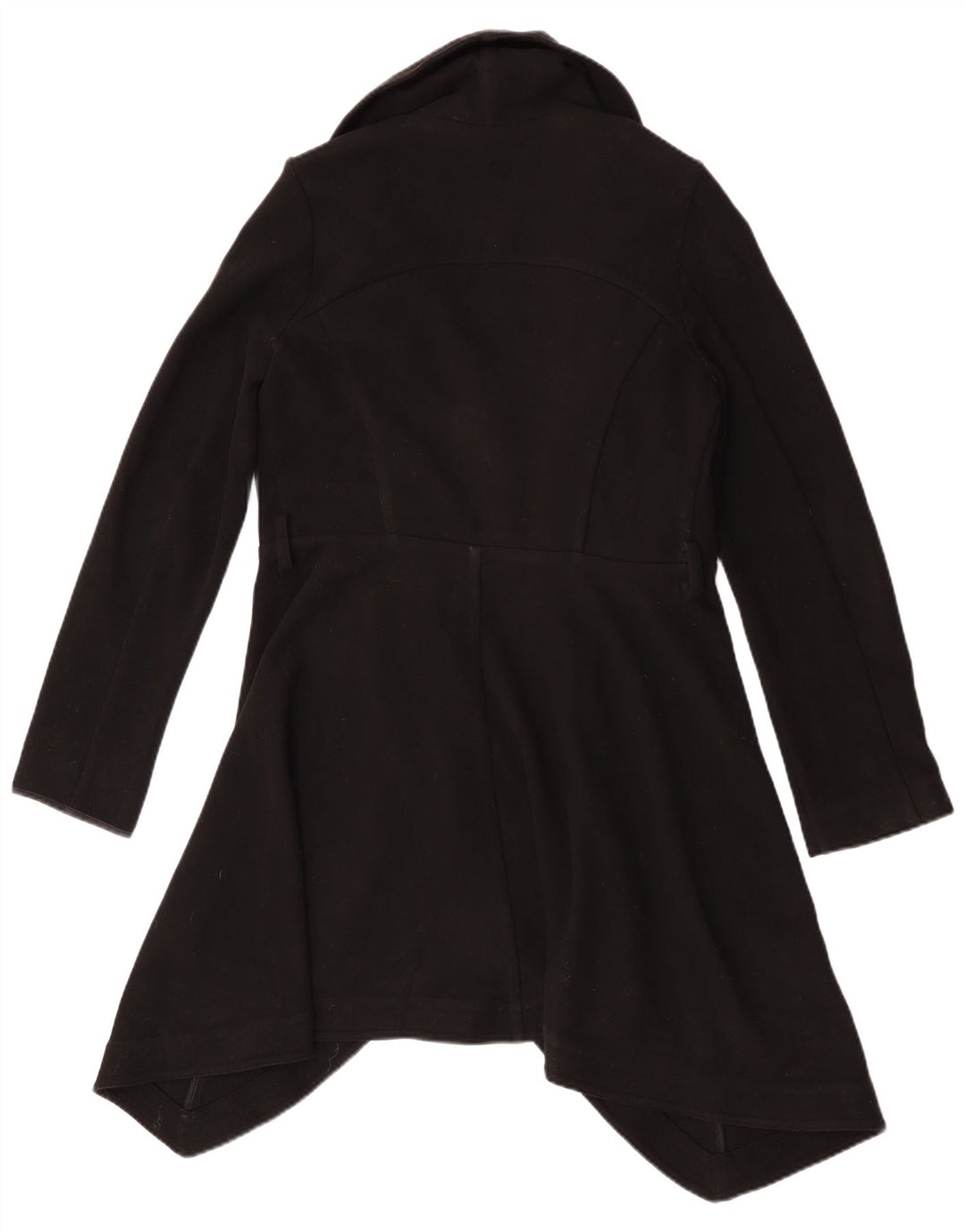 Oasis Γυναικείο Ανοιχτό Πανωφόρι UK 10 Small Black Polyester