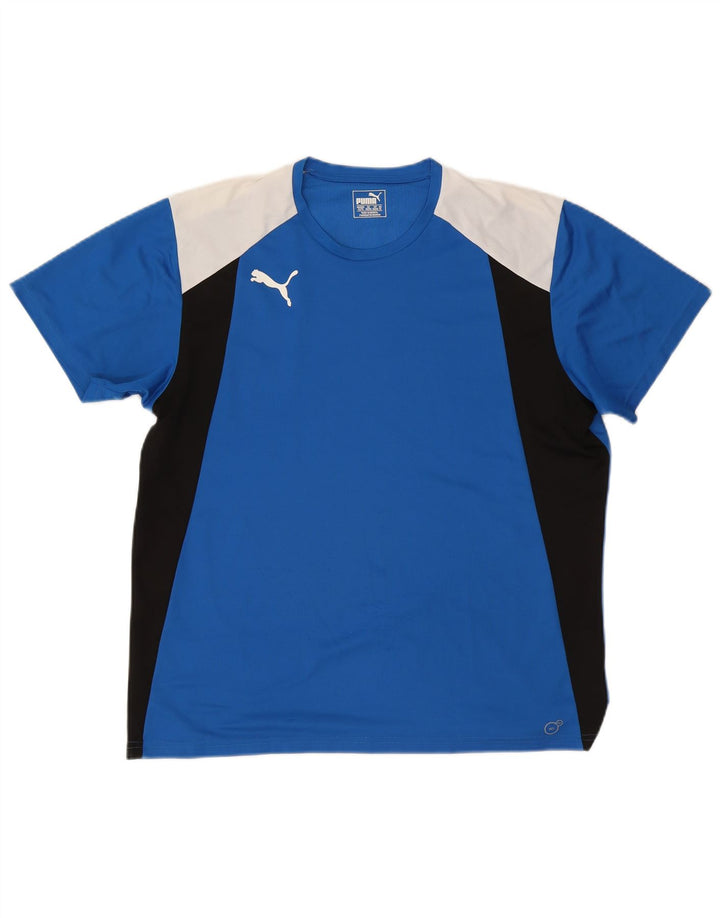 Ανδρικό T-Shirt Puma Top XL Blue Colourblock