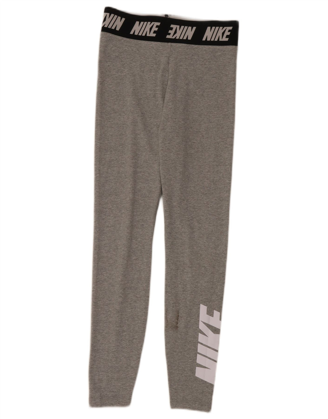 Γυναικεία γραφικά κολάν Nike UK 10 μικρά γκρι βαμβακερά