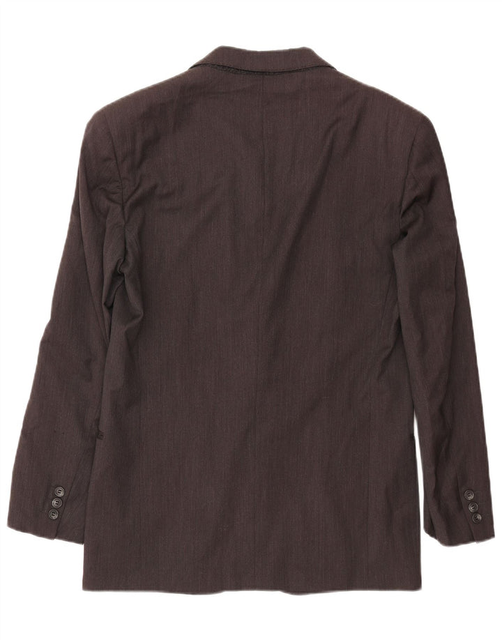 VALENTINO Ανδρικό σακάκι με 2 κουμπιά σακάκι IT 46 Μικρό γκρι παρθένο μαλλί