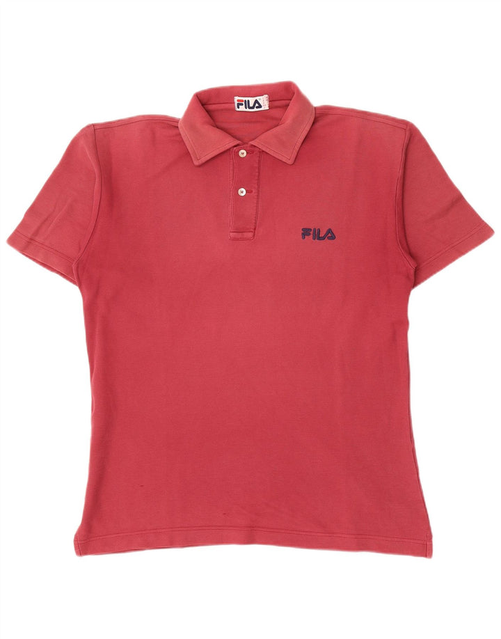 Fila Ανδρικό πουκάμισο πόλο IT 46 Small κόκκινο