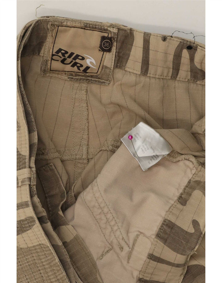 Ανδρικό σορτς Cargo Rip Curl W36 Μεγάλο μπεζ βαμβακερό καμουφλάζ