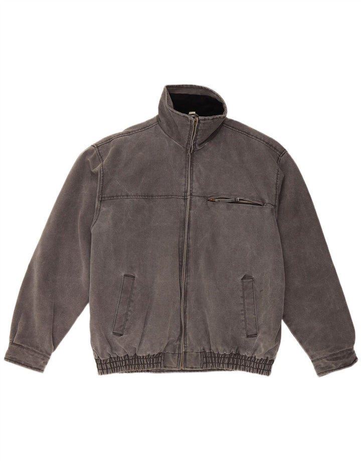 JACQUES LORANT Ανδρικό μπουφάν UK 44 2XL Γκρι βαμβακερό