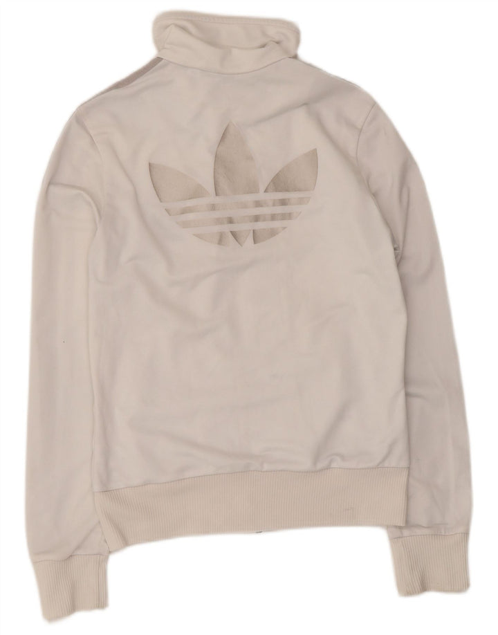 Γυναικεία αθλητική φόρμα γραφικών Adidas Top Jacket EU 38 Medium White