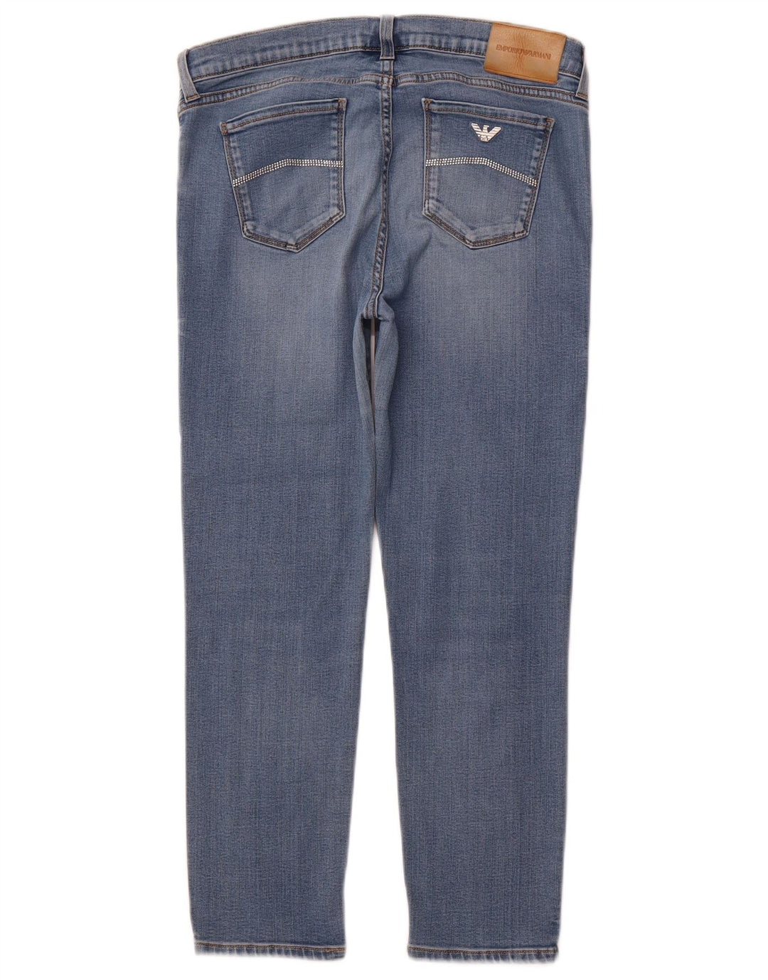 EMPORIO ARMANI Γυναικείο Cropped Jeans W31 L25 Blue Lyocell