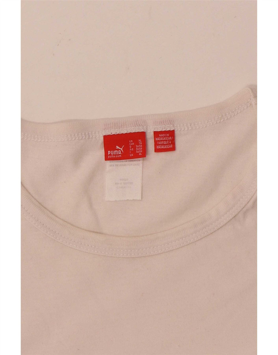 Ανδρικό T-Shirt Puma Top XL Λευκό βαμβακερό