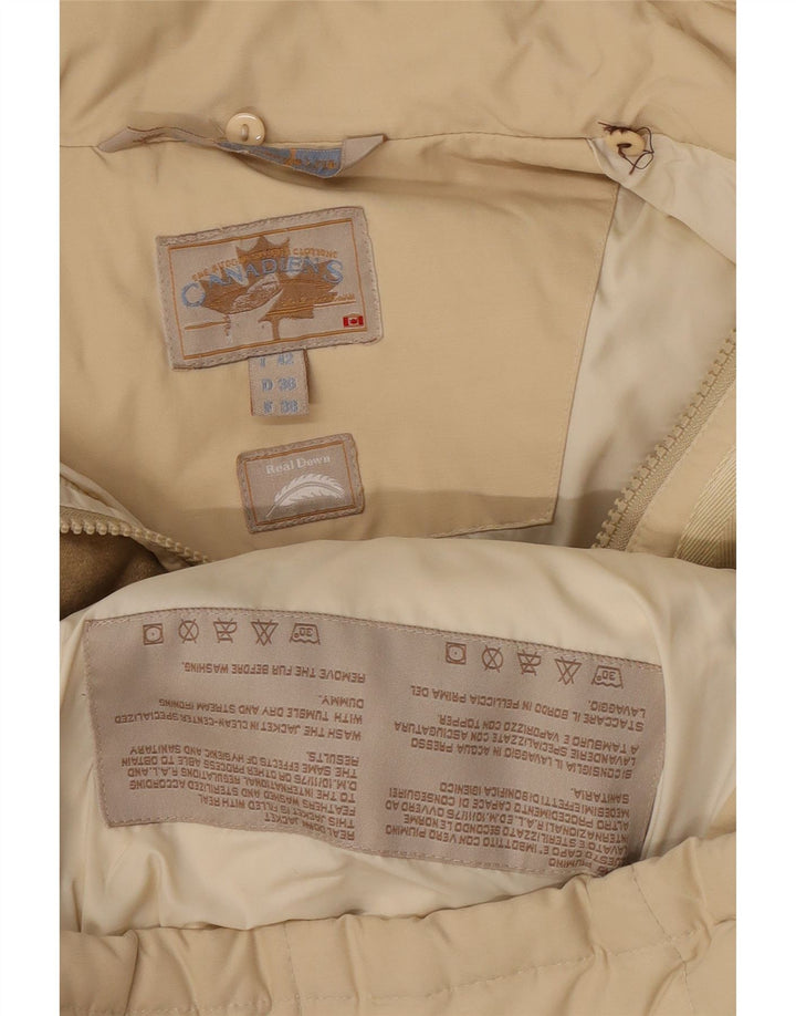 Canadiens Γυναικείο παλτό με επένδυση IT 42 Medium Beige