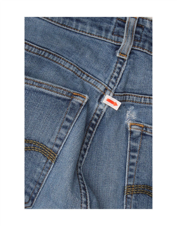 TRUSSARDI Womens Straight Jeans W31 L30 Blue Cotton