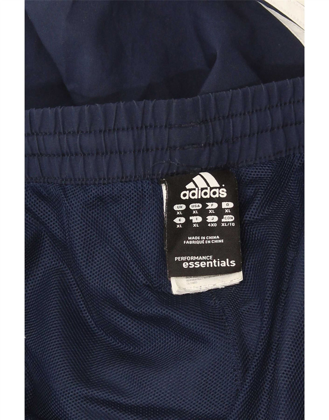 Adidas Ανδρική φόρμα Climalite Παντελόνι XL Navy Blue Polyester
