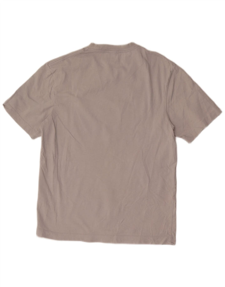 Ανδρικό T-Shirt Zara Τοπ μεσαίο γκρι βαμβακερό