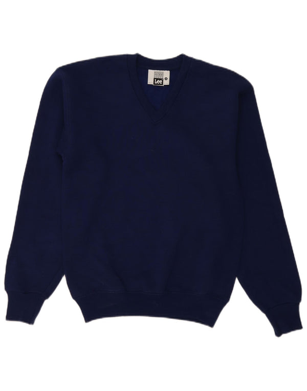 Ανδρικό φούτερ Lee Jumper Small Navy Blue βαμβακερό