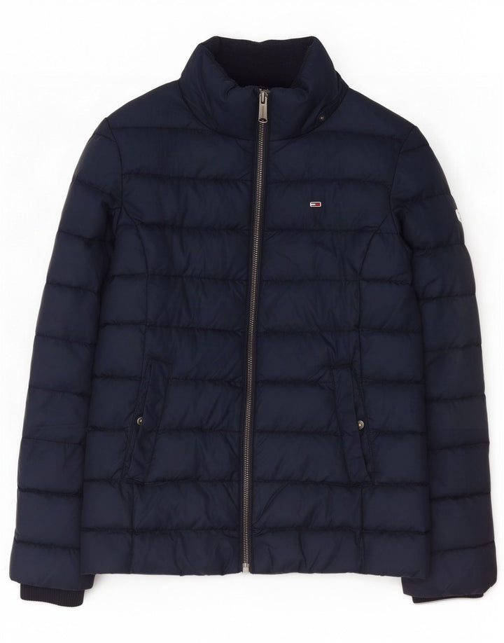 Tommy Hilfiger Γυναικείο μπουφάν UK 12 Medium Navy Blue