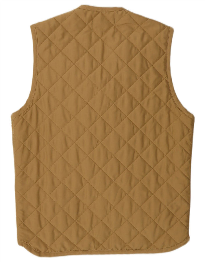 Elizabeth Ascot γυναικείο καπιτονέ Gilet UK 14 μεσαίο μπεζ πολυεστέρας
