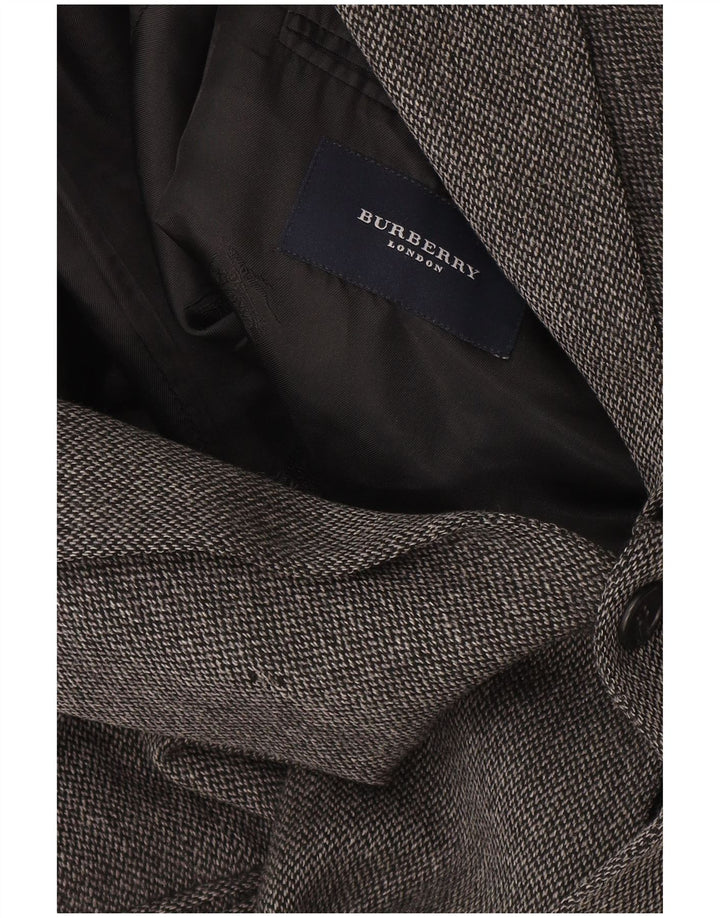 BURBERRY Ανδρικό σακάκι σακάκι με 2 κουμπιά UK 42 XL Γκρι