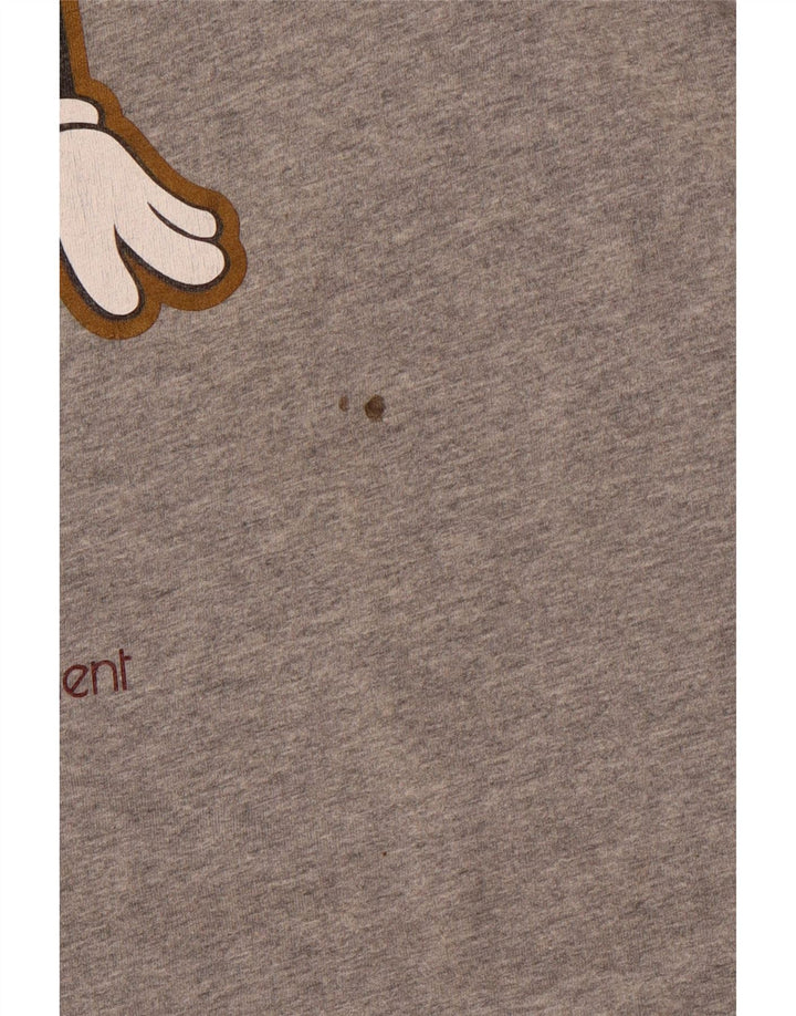 Ανδρικό γραφικό μπλουζάκι NIKE Standard Fit Top XL Γκρι βαμβακερό