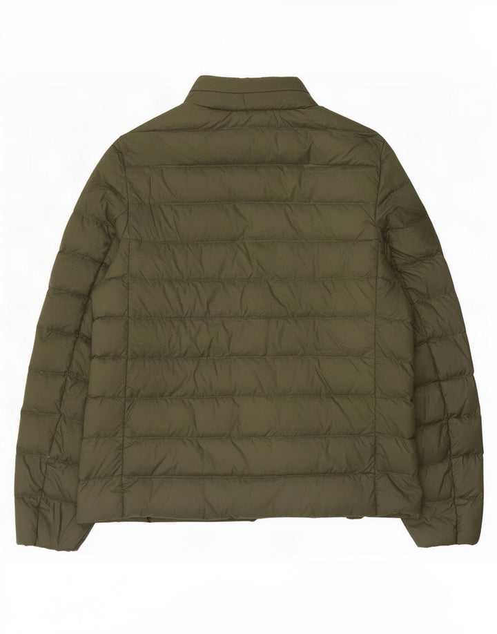 Marks & Spencer Γυναικείο μπουφάν UK 12 Medium Green Polyamide