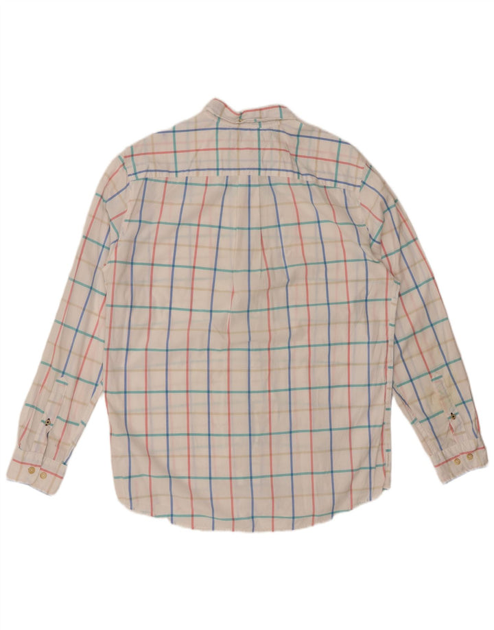 TOMMY HILFIGER Ανδρικό πουκάμισο Classic Fit Μεσαίο λευκό βαμβακερό