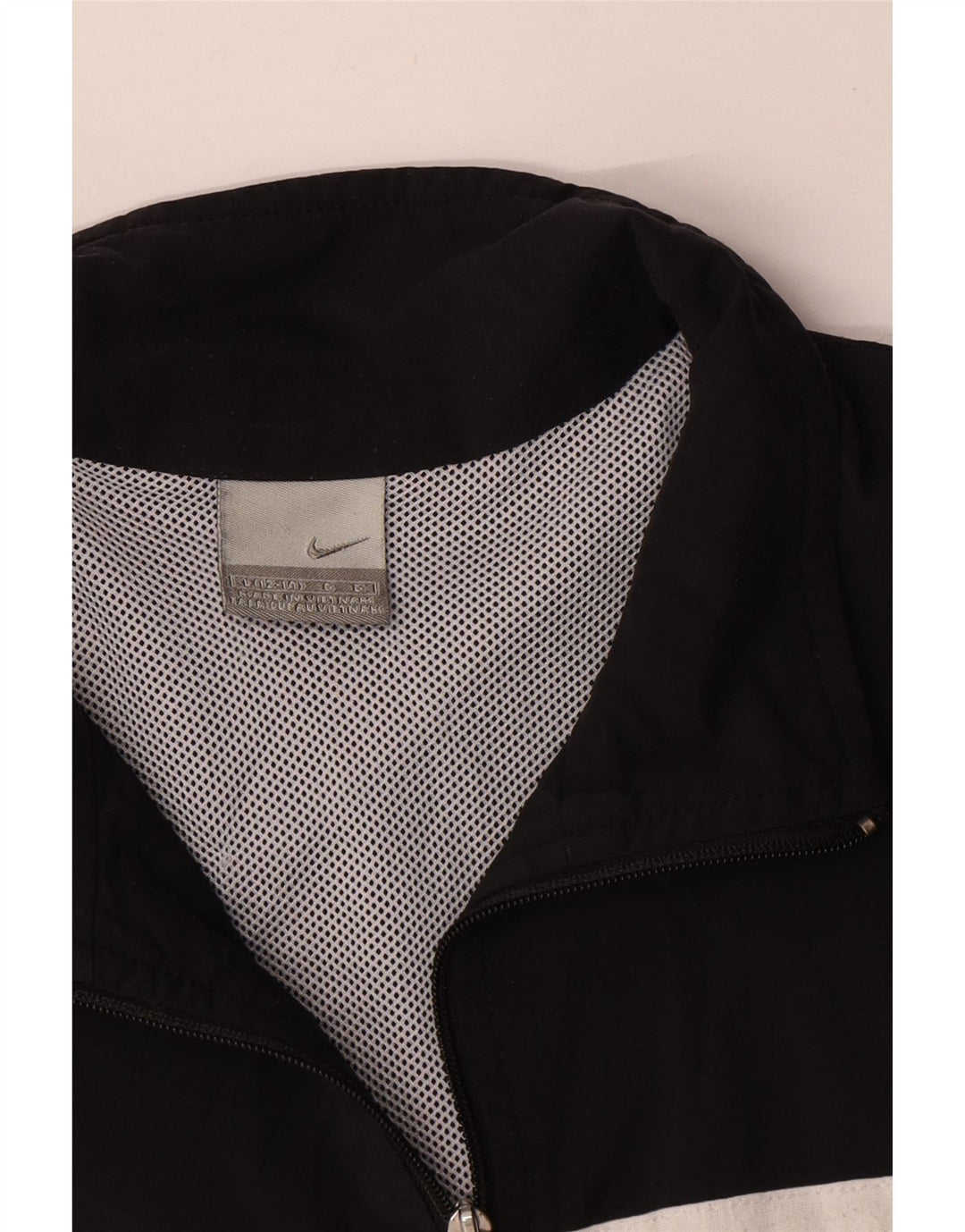 Γυναικεία φόρμα Nike Crop Top Jacket US 12/14 Μεγάλο μαύρο ριγέ