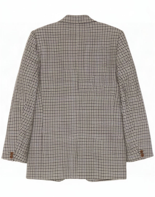 Prandina Ανδρικό σακάκι με 2 κουμπιά UK 40 Large Grey Houndstooth