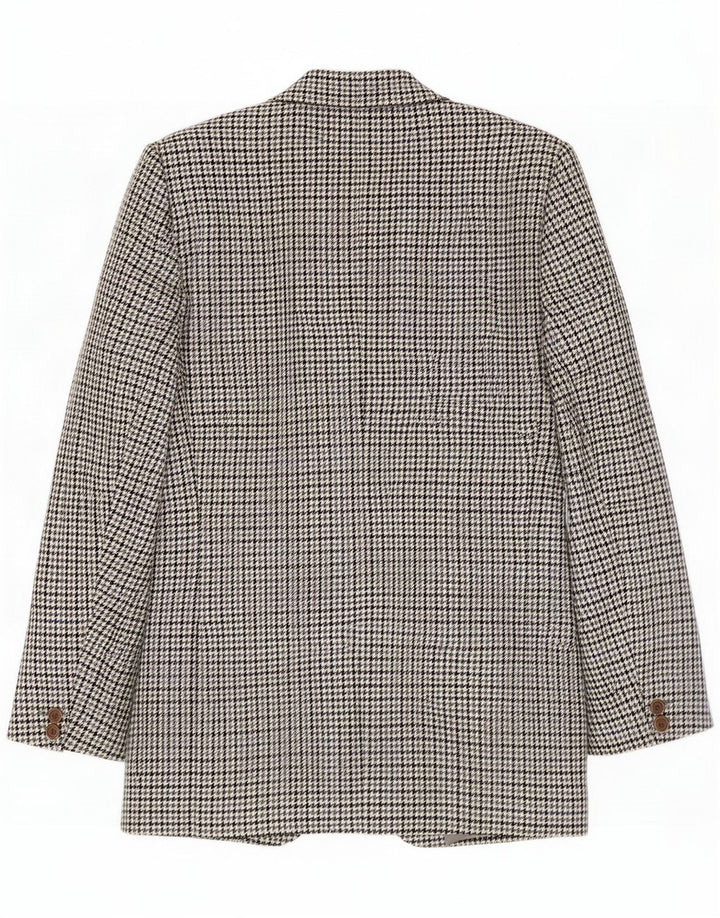 Prandina Ανδρικό σακάκι με 2 κουμπιά UK 40 Large Grey Houndstooth