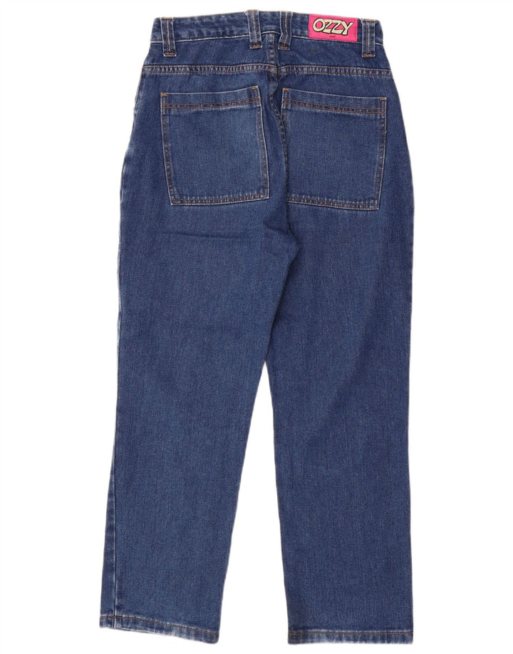 VINTAGE Womens Straight Jeans W28 L27 Blue
