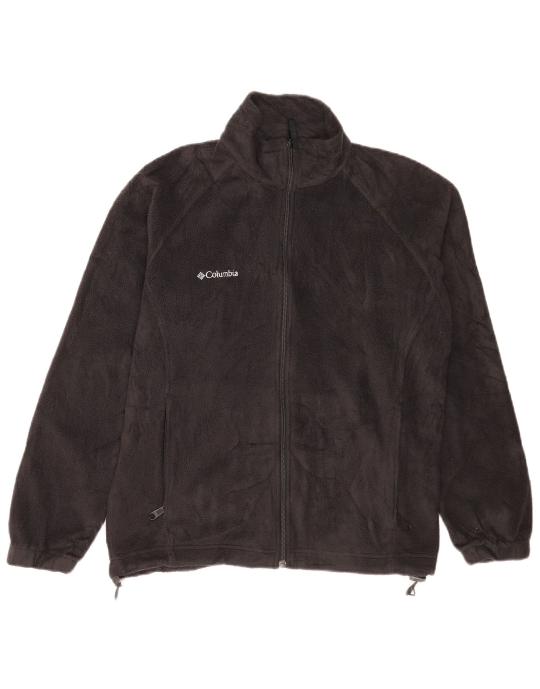 Columbia Ανδρικό Fleece Jacket UK 38 Medium Black Polyester