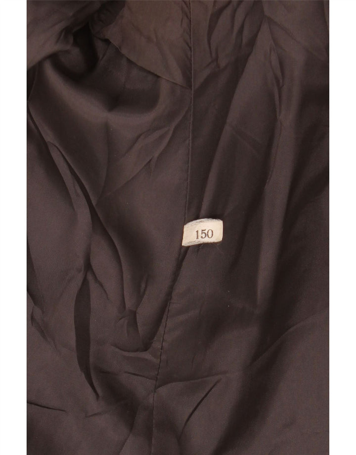 Vintage γυναικείο διπλό παλτό UK 16 Large Grey Wool
