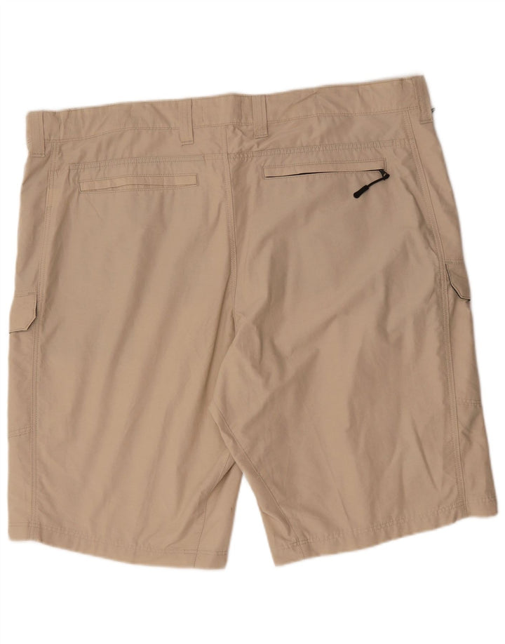 Ανδρικό σορτς Cargo Marks & Spencer W44 2XL Μπεζ βαμβακερό