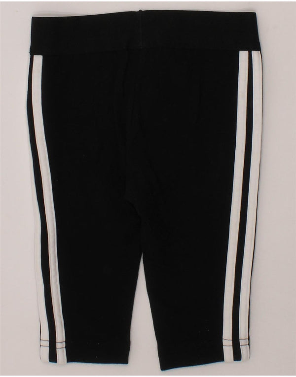 ADIDAS Baby Boys Tracksuit Trousers 3-6 Months  Black Cotton