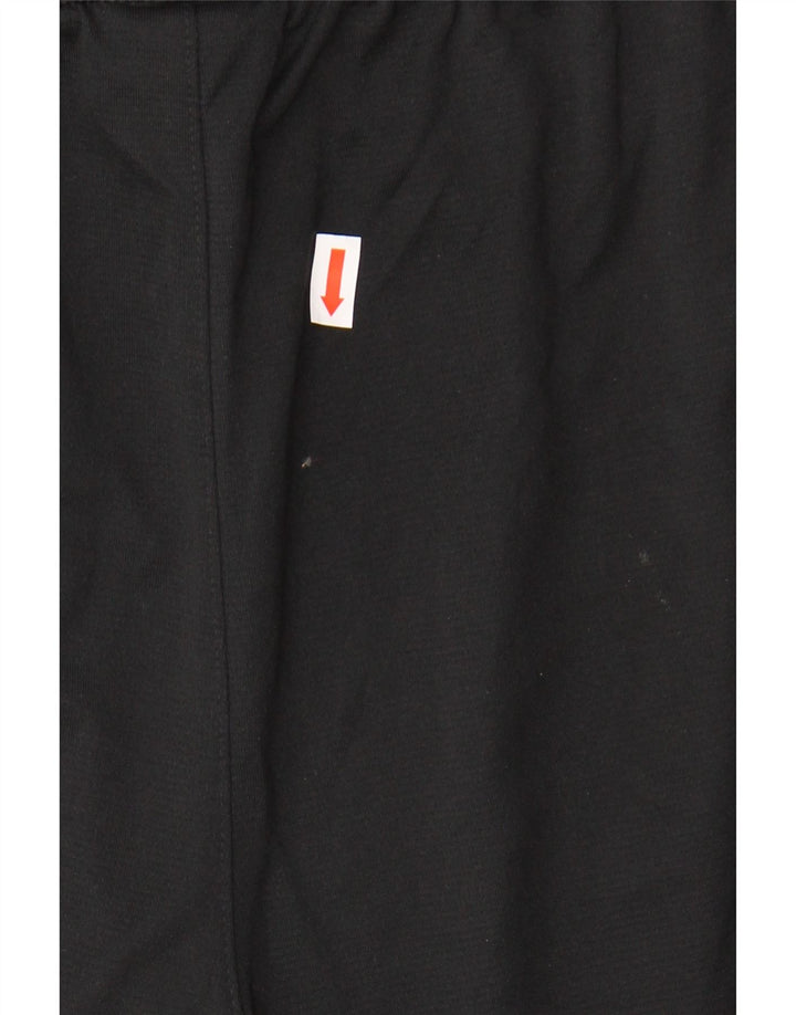 NIKE Womens Dri Fit Sport Shorts UK 14 Large Black Polyester