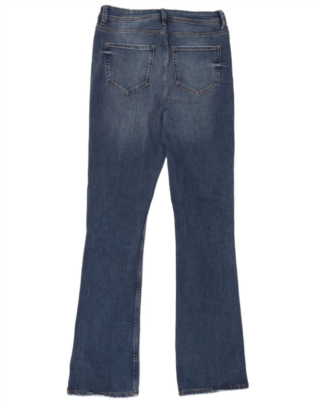 Marks & Spencer Γυναικεία μακρύ slim flared τζιν UK 12 Medium W28 L32 Blue