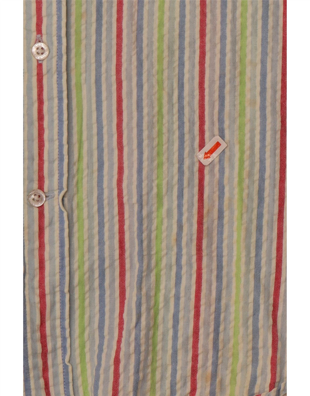 Ανδρικό πουκάμισο Boggi XL Πολύχρωμο βαμβακερό με ρίγες