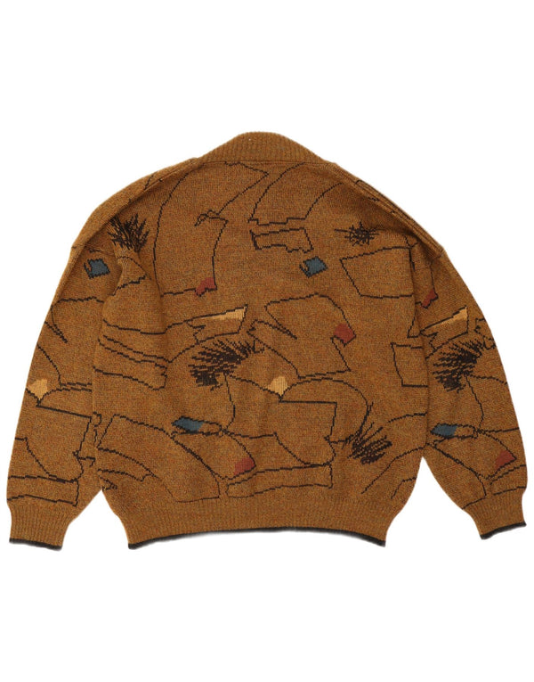 Ανδρικό πουλόβερ με σάλι Angelo Litrico IT 52/54 Μεγάλο Καφέ