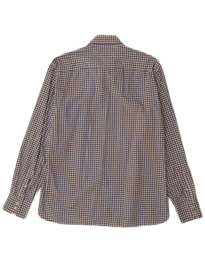 Ανδρικό πουκάμισο Tommy Hilfiger Large Blue Gingham Cotton