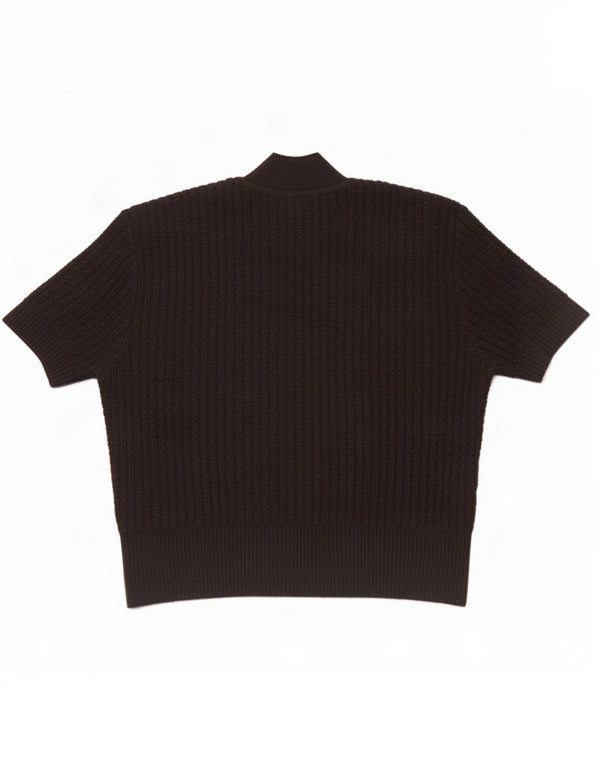 Sportmax Γυναικείο πουλόβερ με λαιμόκοψη χελώνας UK 14 Large Μαύρο