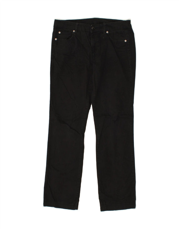 BENETTON Womens Straight Jeans IT 44 Medium W32 L31  Black Cotton Vintage Benetton and Second-Hand Benetton from Messina Hembry 