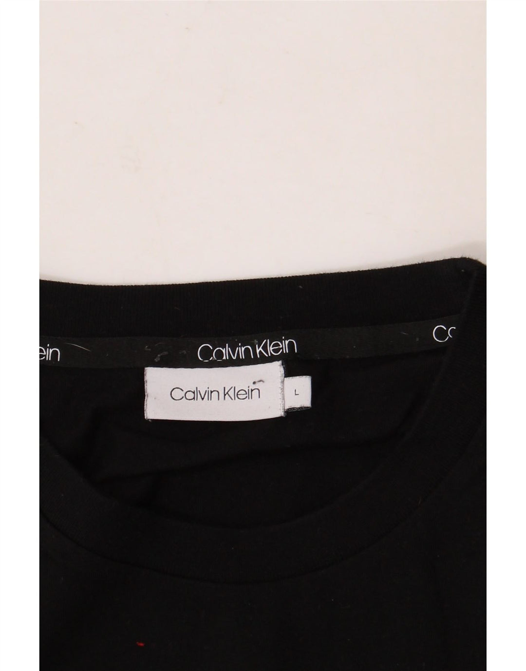 CALVIN KLEIN Ανδρικό Graphic T-Shirt Τοπ Μεγάλο Μαύρο