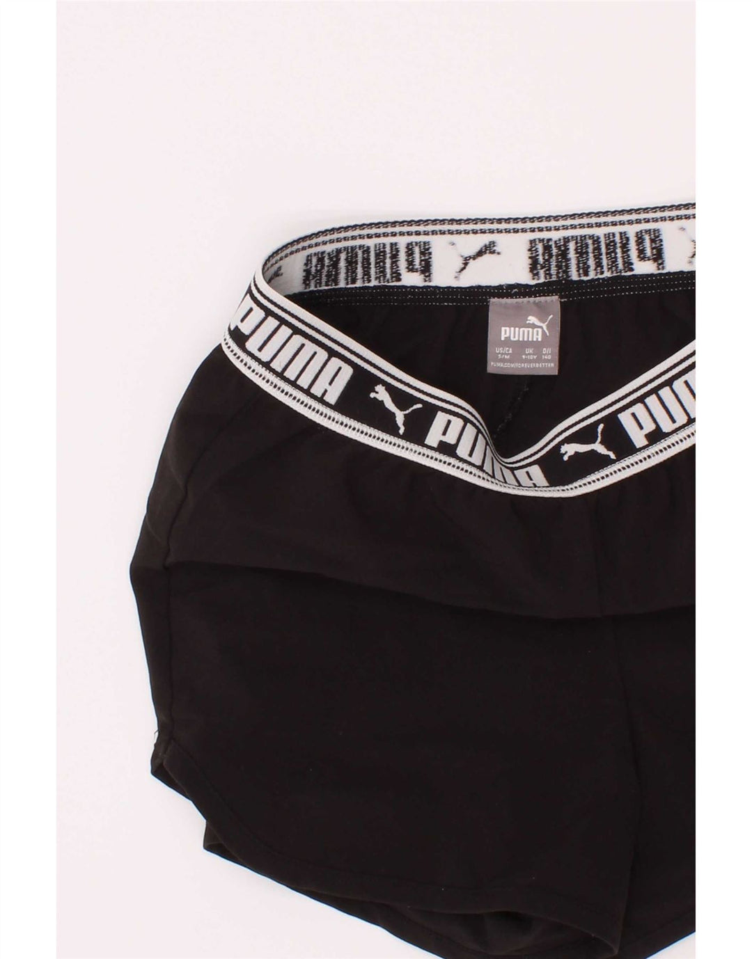 Puma Girls Graphic Sport σορτς 9-10 ετών Μαύρο Πολυεστέρα