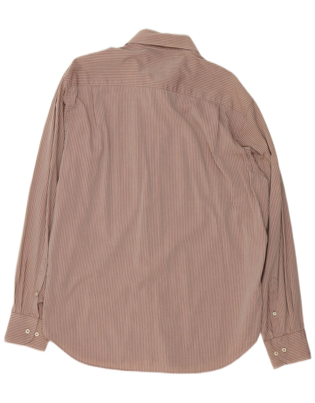 Ανδρικό πουκάμισο TRUSSARDI Μέγεθος 42 16 1/2 Large Καφέ Βαμβακερή ρίγα