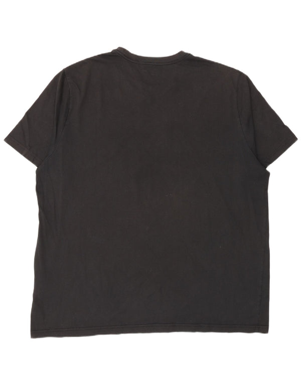 Ανδρικό γραφικό μπλουζάκι Levi's Relaxed Fit Top 2XL μαύρο βαμβακερό