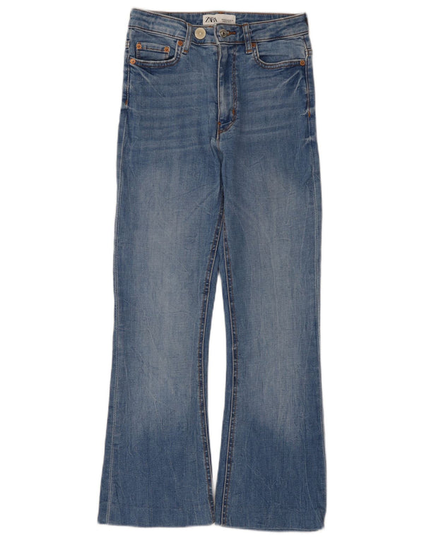 Zara Γυναικείο Τζιν μποτάκι EU 36 XS W26 L26 Μπλε