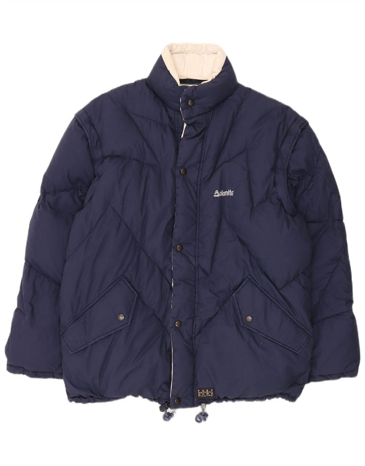 Ανδρικό μπουφάν Dolomite Reversible padded UK 38 Medium Navy Blue Polyester